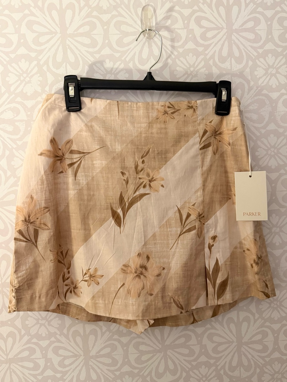 Parker Floral Cotton Skort - Size 2 - New w/ Tags
